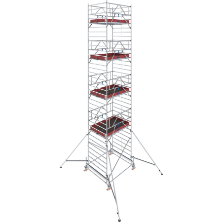 Rusztowanie jezdne aluminiowe Krause Stabilo 500 (1,50x2,00 m) – wys. rob. 10,5 m